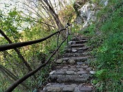 CORNA ROSSA, anello sui fianchi ed 'in groppa' da Zogno (17apr21) - FOTOGALLERY